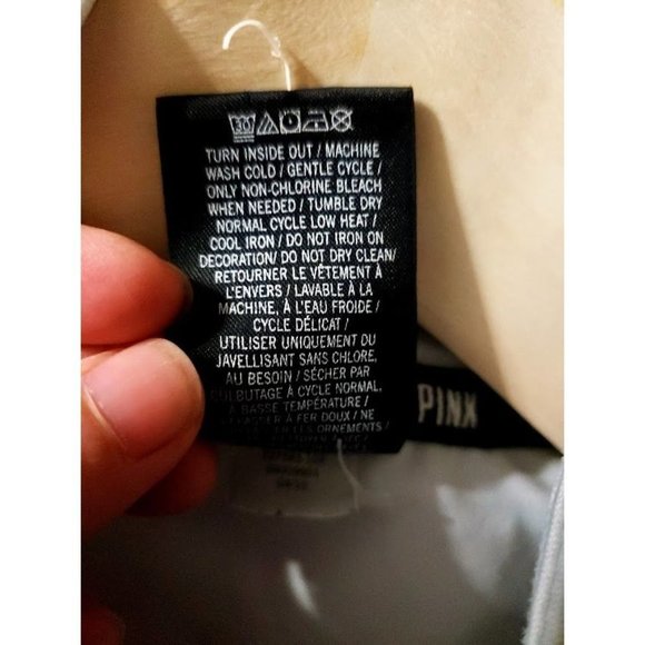 PINK Victoria Secret Ultimate Pullover half zip up jacket XS|TP - Picture 11 of 12